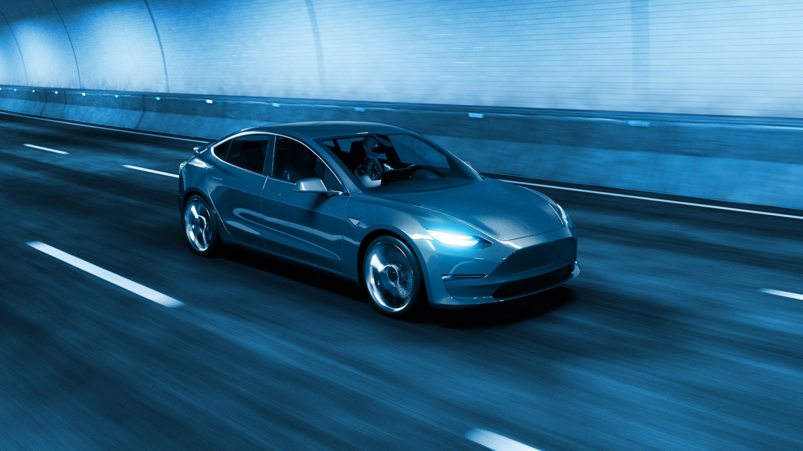 Modern Electric car rides